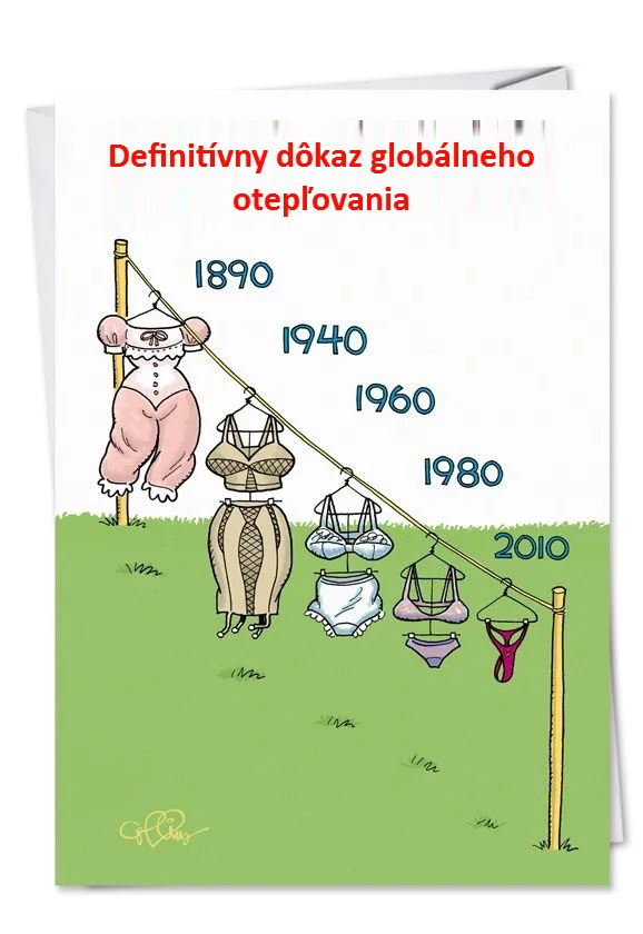 Viac dôkazov na globálne otepľovanie netreba, je to jasné